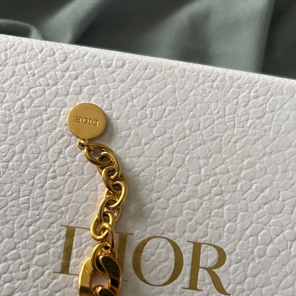 Dior Gold Chain Bracelet - Picture 2 of 4